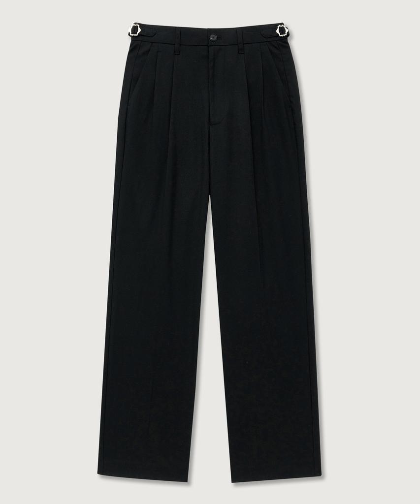 THEKNITCOMPANY Délegant Pleated Pants 4 Colors
