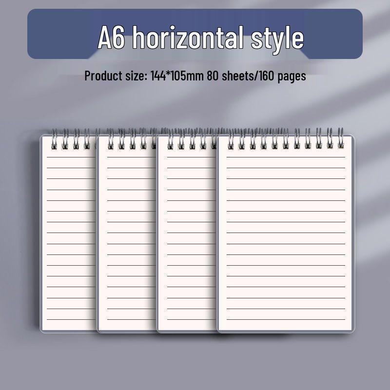 

Reversible Spiral A5 Thick Grid Notebook for Students and Exam Preparation 1 notebook