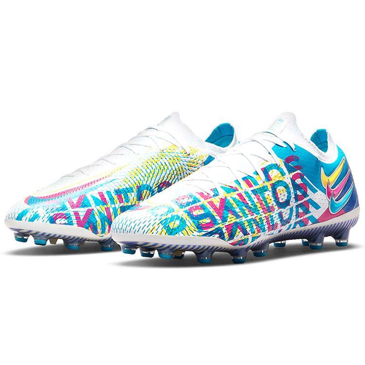 Nike Phantom GT 3D AG-Pro Soccer Shoes Unisex Sneaker Blue Pink CZ3455-466