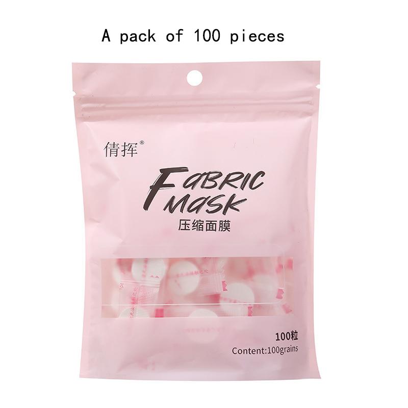 20/50/100pcs Disposable Compressed Facial Mask paper Home Travel Portable Self Made Moisturizing Facial Mask Beauty Wet Compress
