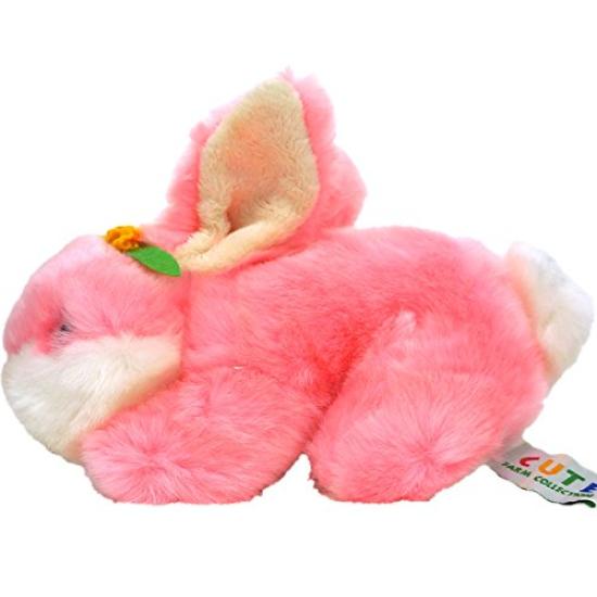 Cute Sales Plush Rabbit, Small, Pink, F0105