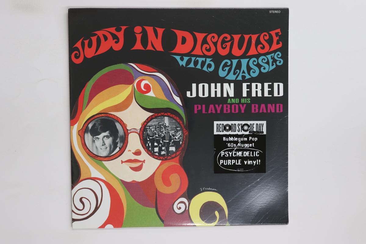 

LP Record JOHN FRED HIS PLAYBOY BAND Judy In Disguise With Glasses LIBH50091 LIBERATION HALL 2022 Worldwide Pop Used