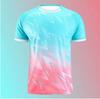 Fashion Women's T-Shirt Summer New Training Camp Sports 3D Printed Short Sleeve T-Shirt Fast Drying