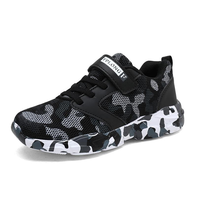 Summer Children Camouflage Sneakers Kids Sports Tennis Shoes Breathable Mesh Boys Girls Running Shoes Outdoor Casual Shoes