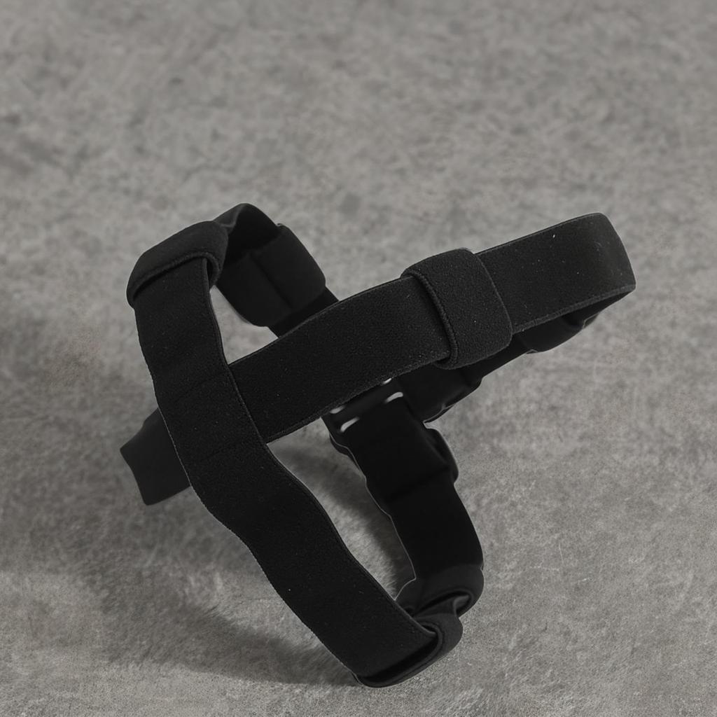 Yctze Ersatz-Stirnlampe Kompatibel mit Allen 3 Taschenlampen Schwarzes Stirnlampenband für Outdoor-Aktivitäten Band, Halterungen,