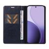 For Oppo Reno14 5G (China)/Oppo Reno14 F 5G/Oppo Reno14 5G (Global) Wallet Case YIKATU YK-006 Magnetic Closure Leather Phone Cover Litchi Texture