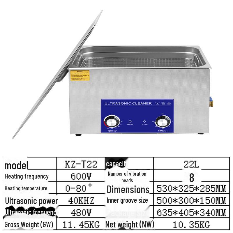 Ultrasonic Cleaner: Glasses, Jewelry, Circuit Boards & Household Items