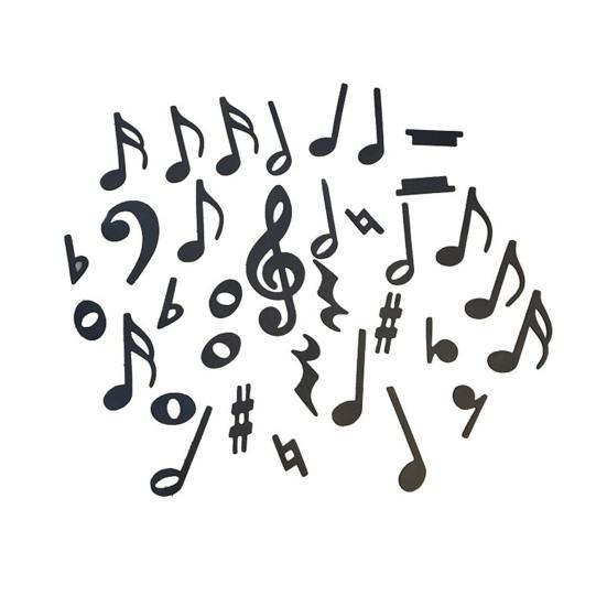 Double-Sided Magnetic Music Staff Whiteboard High Low Notes Teaching Aid Mini Dry Erase Board Students Teachers Music Classroom Supplies