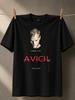 Avicii Thank You Simple Memorial Portrait With Red Logo 1989 2018 Dates And Clean Emotional Tribute Unisex All TShirt