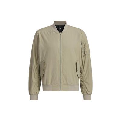 Men's Casual Flight Pilot Long-sleeve Jacket Without Hood, Khaki