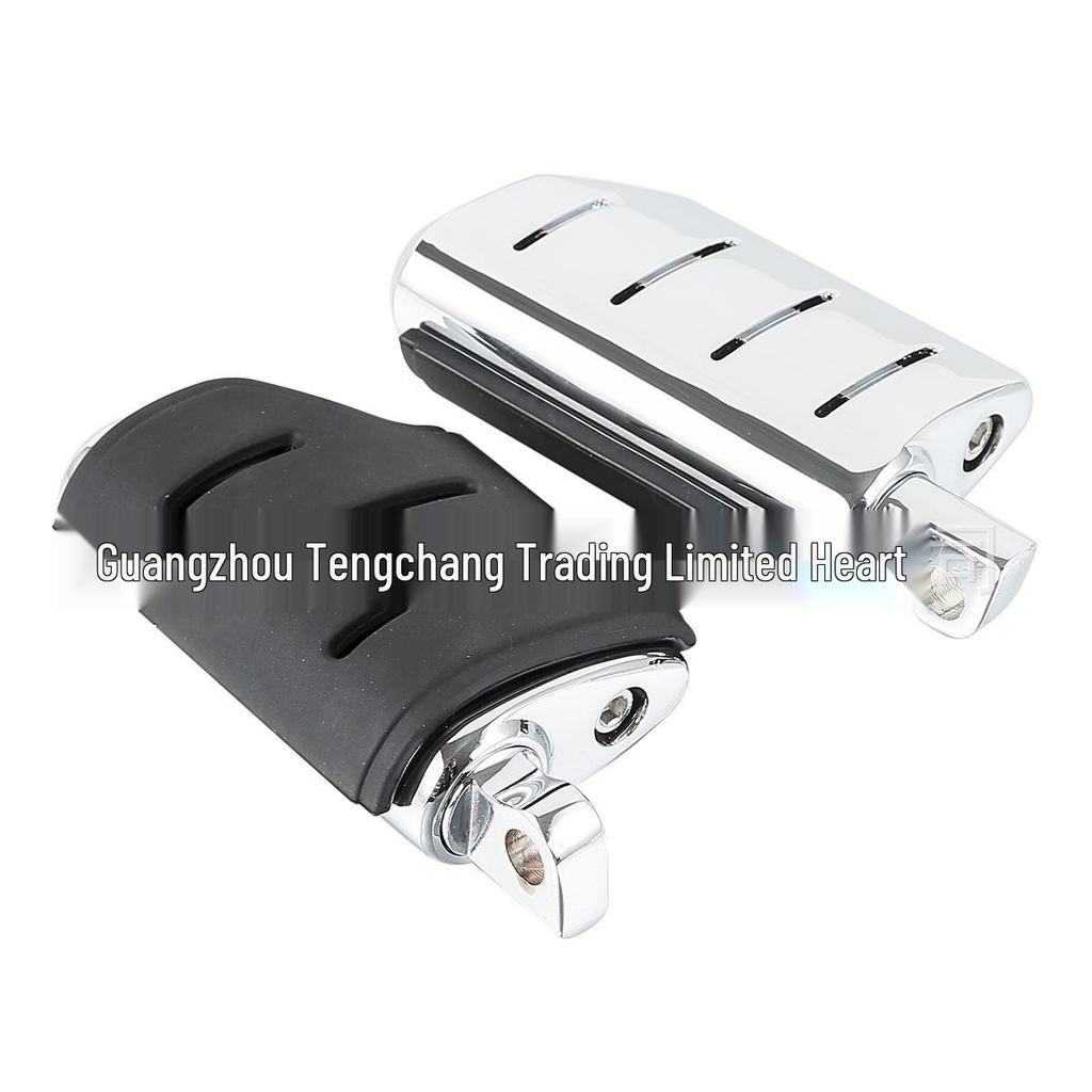 Anti-slip Electroplated Foot Pegs for Harley Road King & Street Glide Motorcycles