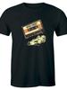 Men's Never Forget Vintage Cassette T-Shirt - Retro 80s Music Sarcastic Graphic Tee with Cassette Ta