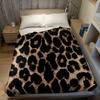 CLASSIC LEOPARD Flannel Blanket Warm Soft Halloween Christmas Couch Warm Cozy Decorative Decor Gift for All Season