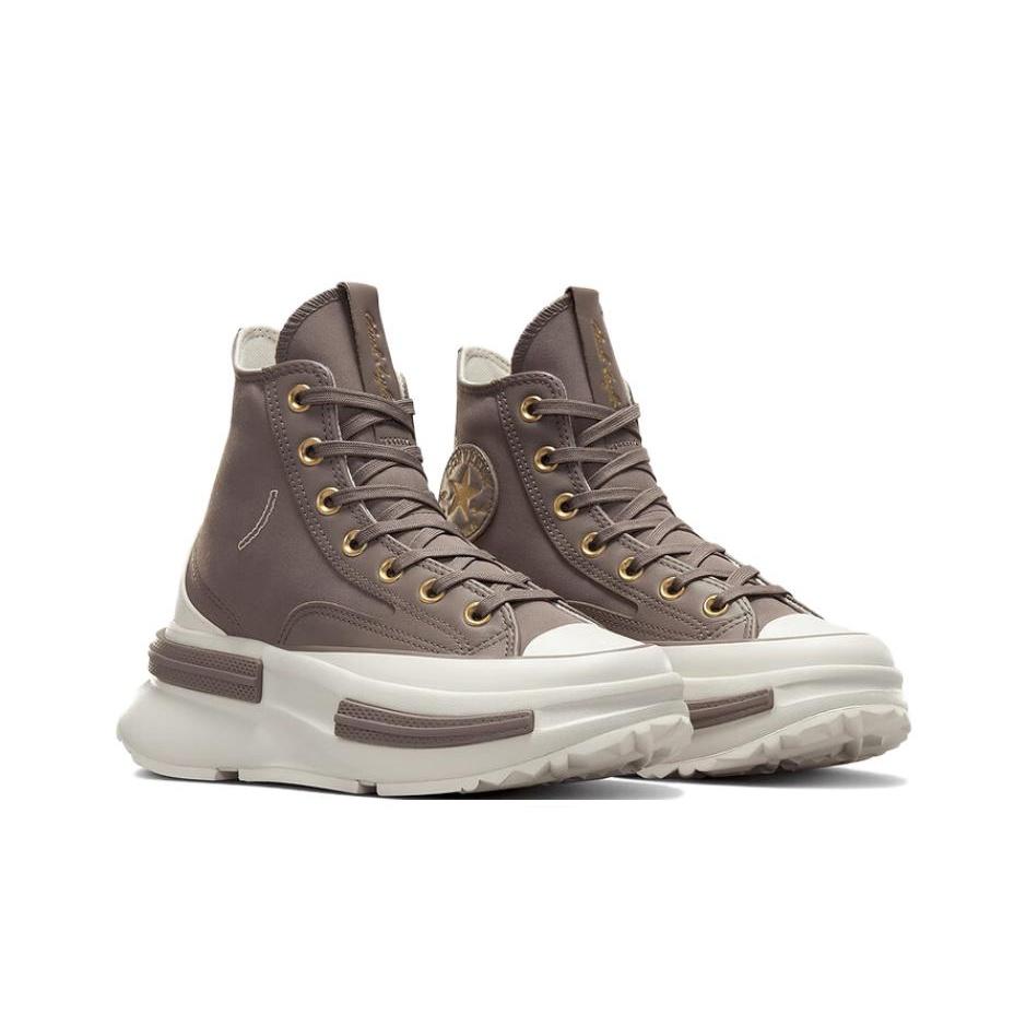 Converse Run Star Legacy CX Platform High Tailored Lines - Pure Pumice Pánské tenisky Šedá Volavčí Zlatá A10410C