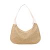 Trend Woven Bag Women's 2025 New Casual Straw Shoulder Bag Mori Beach Ins Tote Bag Underarm Bag