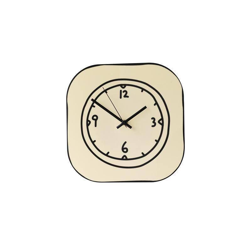 

Modern Minimalist Acrylic Wall Clock - Silent, Decorative, Childlike Design for Living Room or Desktop Standard