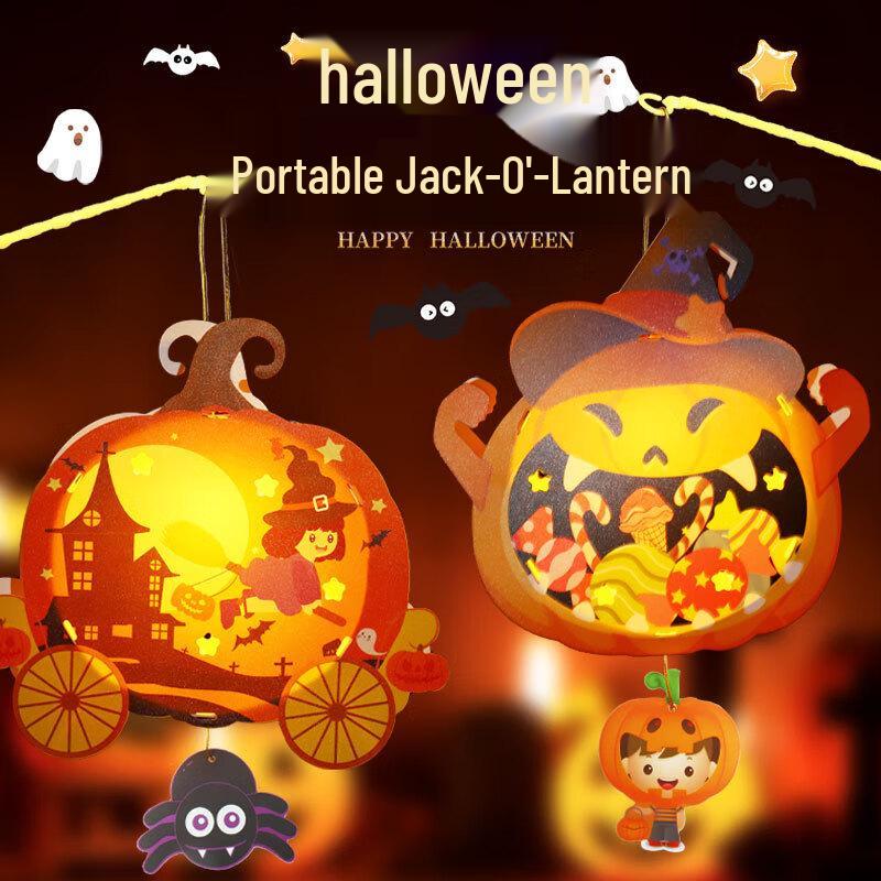 DIY Halloween Pumpkin Lantern Kit