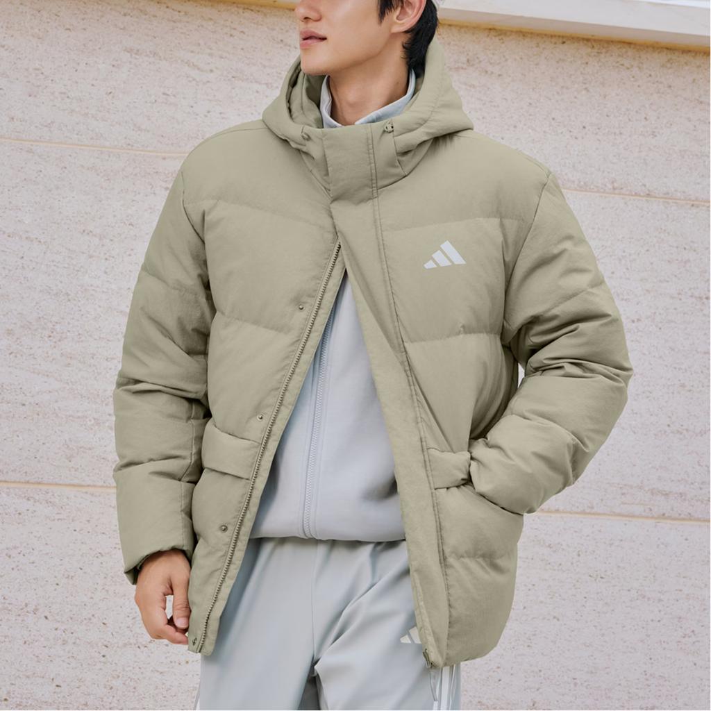 Adidas Linear Regular Down Comfortable Long Sleeve Warm Down Jacket Men Outerwear KR0937