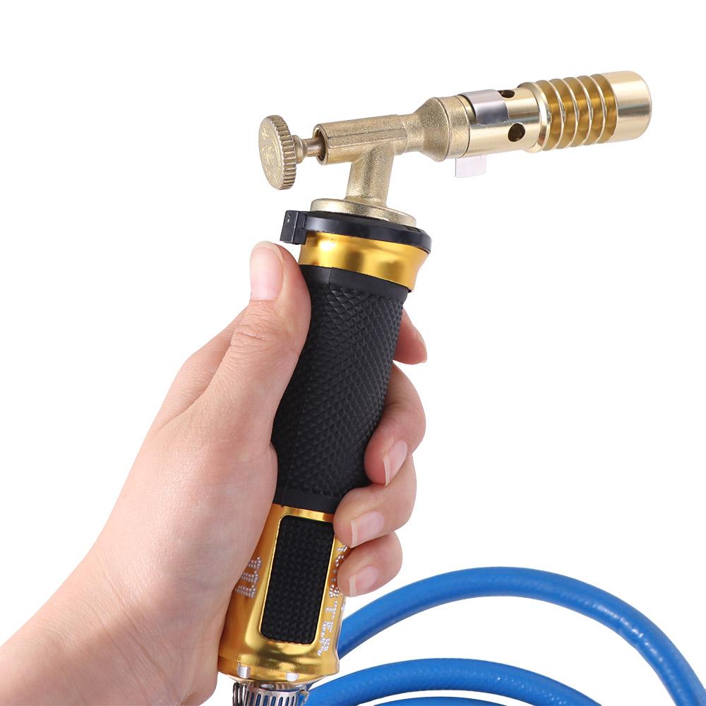 Copper Flame Welding Torch Aluminum Soldering Tool Blue Liquefied Propane Torch Brazing