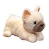 Adorable Bulldog Plush Toy 30cm Super Soft Stuffed Animal Huggable Companion Realistic Standing Plushie