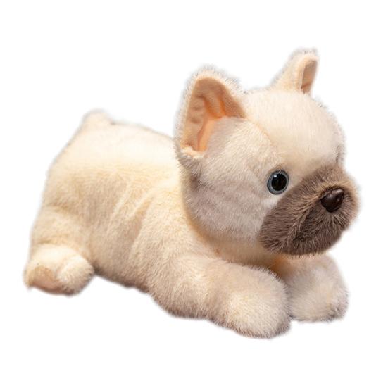 

Очаровательная плюшевая игрушка бульдог 30 см, супер мягкая игрушка, которую можно обнимать, реалистичный стоячий плюшевый компаньон белый