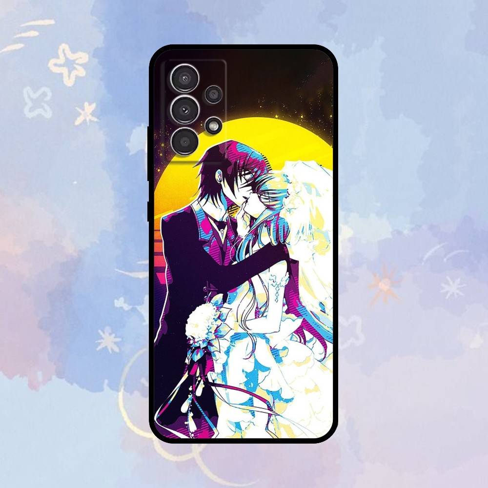 

AAA роскошный чехол для телефона с комиксом Code Geass для Samsung Galaxy A73, A72, A71, A70, A53, A52, A51, Другие, Мягкий черный чехол Samsung a30 a20