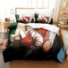 Anime Chainsaw Man Pochita Cartoon-Druck Bettwäscheset Einzelbett Twin Full Queen King Size Bettset Erwachsener Kind Schlafzimmer Bettbezug-Sets