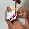 3Pcs Small Claw Shaped Finger Palette 5 Wells Paint Mixing Tray For Outdoor Sketching Oil Acrylic Watercolor Painting