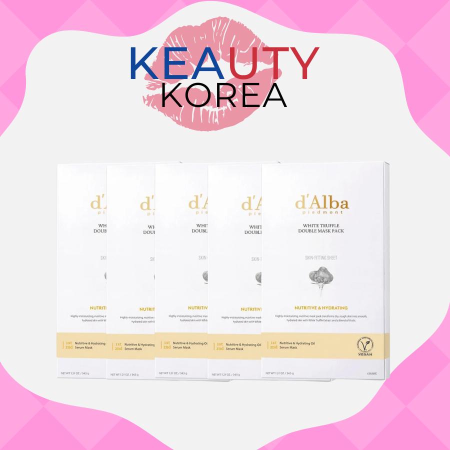 d'Alba White Truffle Double Mask Pack 5Box
