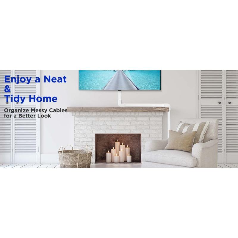 1 PAKET PVC kanal zemin montajı yüksek sıcaklık su geçirmez basmaya dayanıklı görünmez açık kanal (40cm × 10 adet + aksesuarlar)