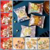 100pcs Clear Handmade Biscuit Packaging Bag Plastic Mooncake Packaging Bag   Cookie