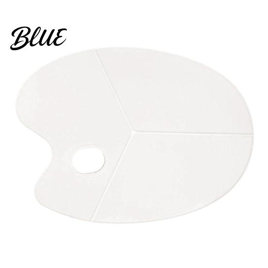 Large Paint Palette Color Mixing Thumb Portable Hole Oval with Artist Art Tray Painting for Acrylic Oil Watercolor