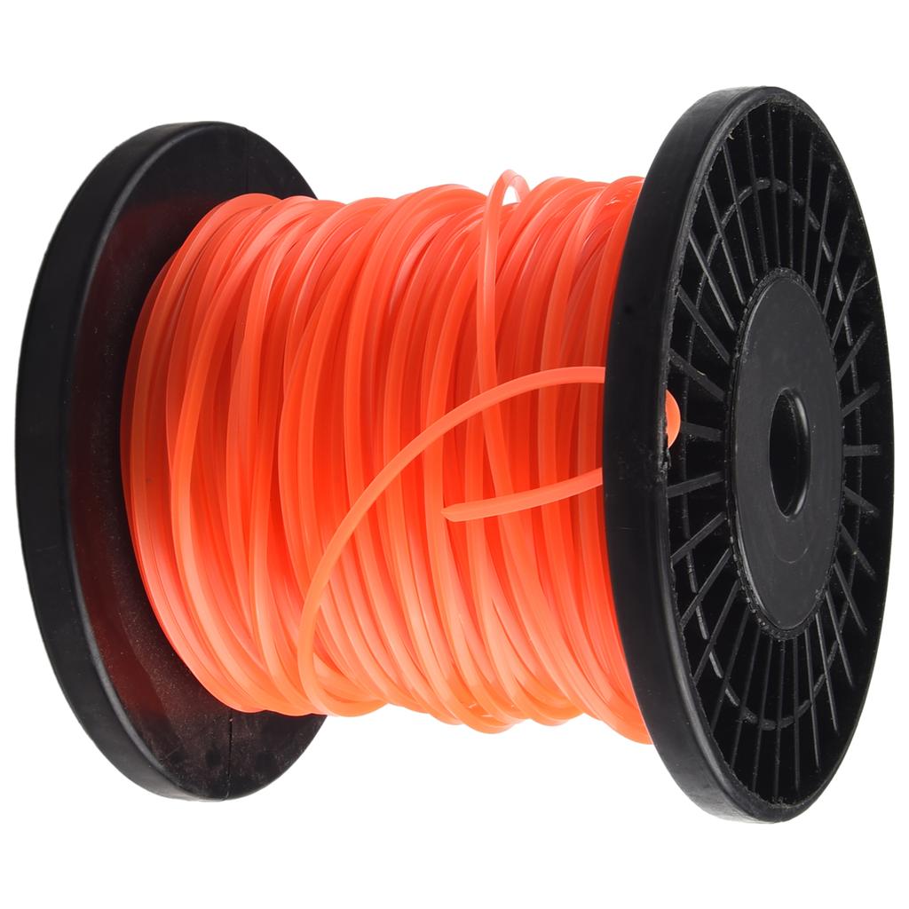 30/50m 2.4mm Electric Lawn Mower Trimmer Line Nylon Garden Grass Brush Cutter Spiral Rope Lawn Mower Head Tool Accessories