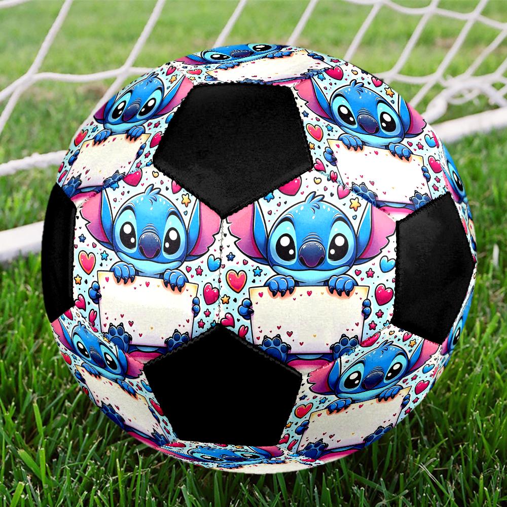 Stitch Theme Size 5 Soccer Ball, Suitable for Both Indoor and Outdoor Matches, a Gift Suitable for Everyone.