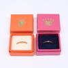 NOJESS [Excellent condition] K10 0.01 1P Diamond and K10 0.03 5P Diamond Pinky Rings, 2 pieces in total Ring ring Yellow GoldUsed
