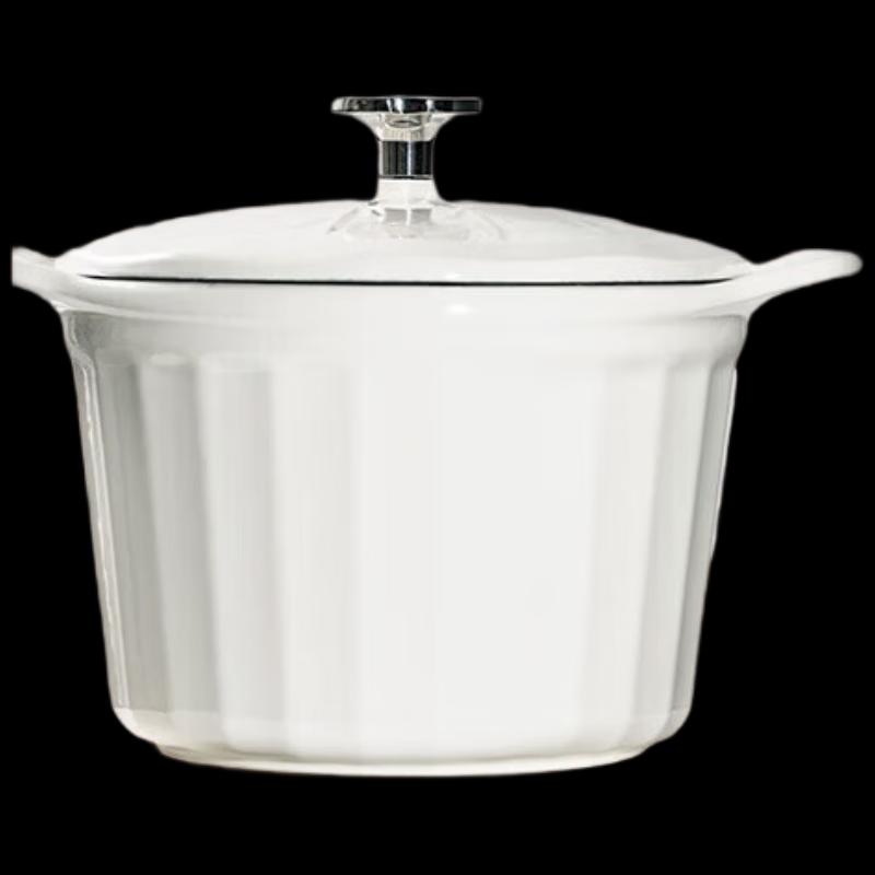 Three-Head Eagle Enamel Cast Iron Pot