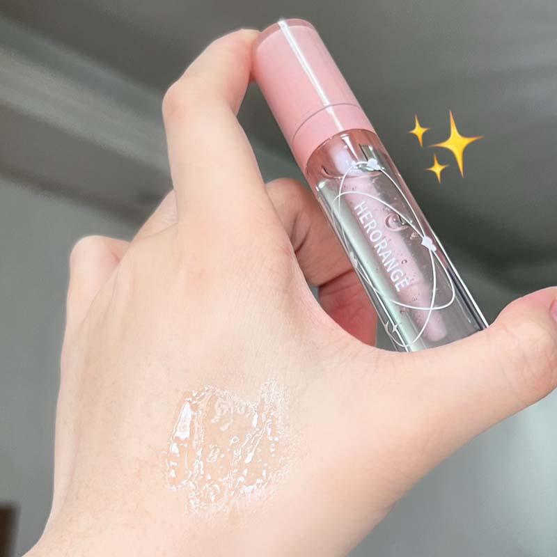 Transparent Lip Oil Moisturizing Mirror Lip Gloss Water Gloss Glass Lipgloss