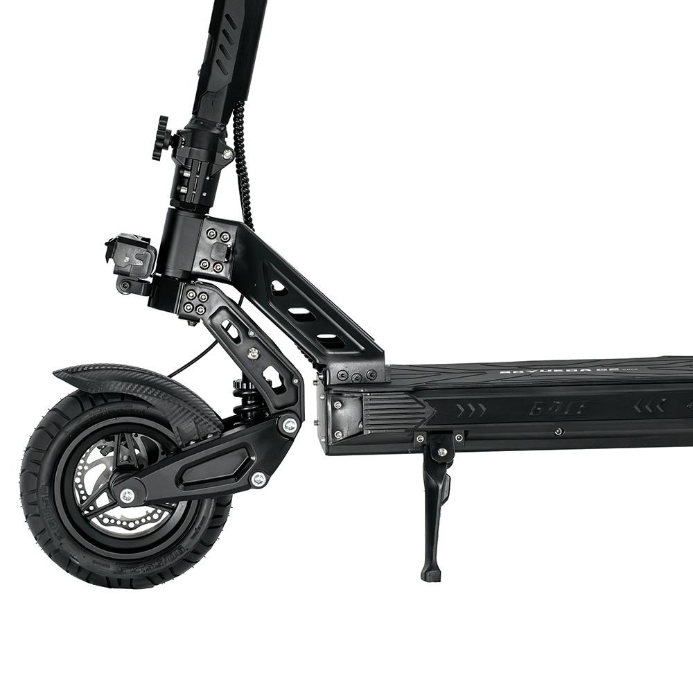 Electric Scooter Boyueda G2 10" Tire 1600W Peak Motor Hydraulic Disc Brake 52V 19Ah NFC Unlock Max Range 60Km LCD Display Black