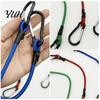 Durable Stretch Straps for Outdoor Travel Bungee Cord with Metal Hooks, Elastic Rope Secure Reliable Fixation Cords Logistics Strap, Flexible