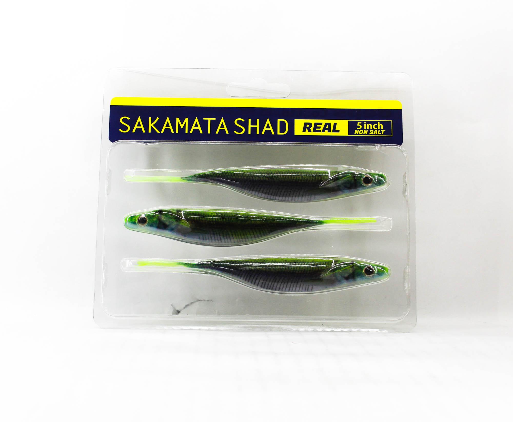 Deps Soft Lure Sakamata Shad Real 5 Inch 04 (9149)