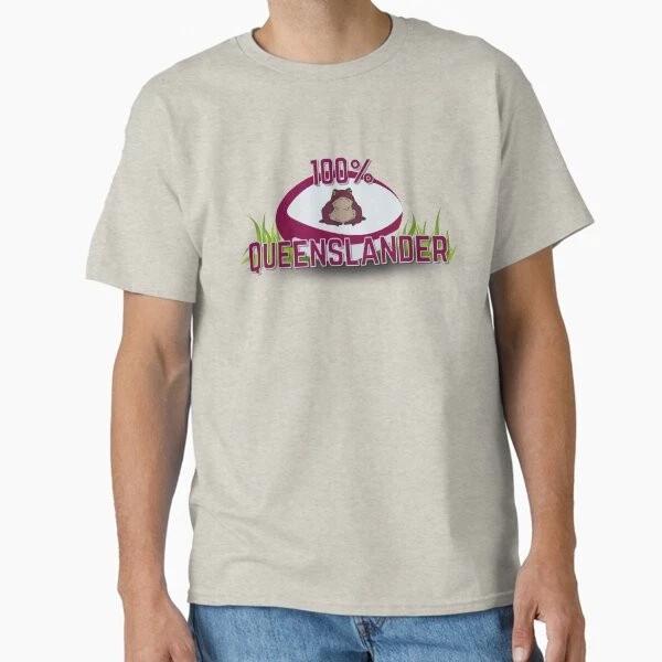 100 Queenslander Rugby League State Of Origin Made In Usaaus Tshirt S2xl S