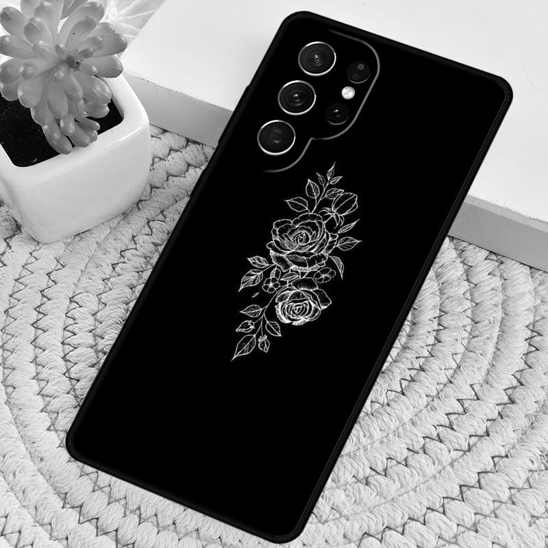 Minimal Line Aesthetics Art Silicone Phone Case For Samsung Galaxy Note 10 Pro S26 S25 S24 S23 S22 S21 Plus S25Ultra Capa Cover