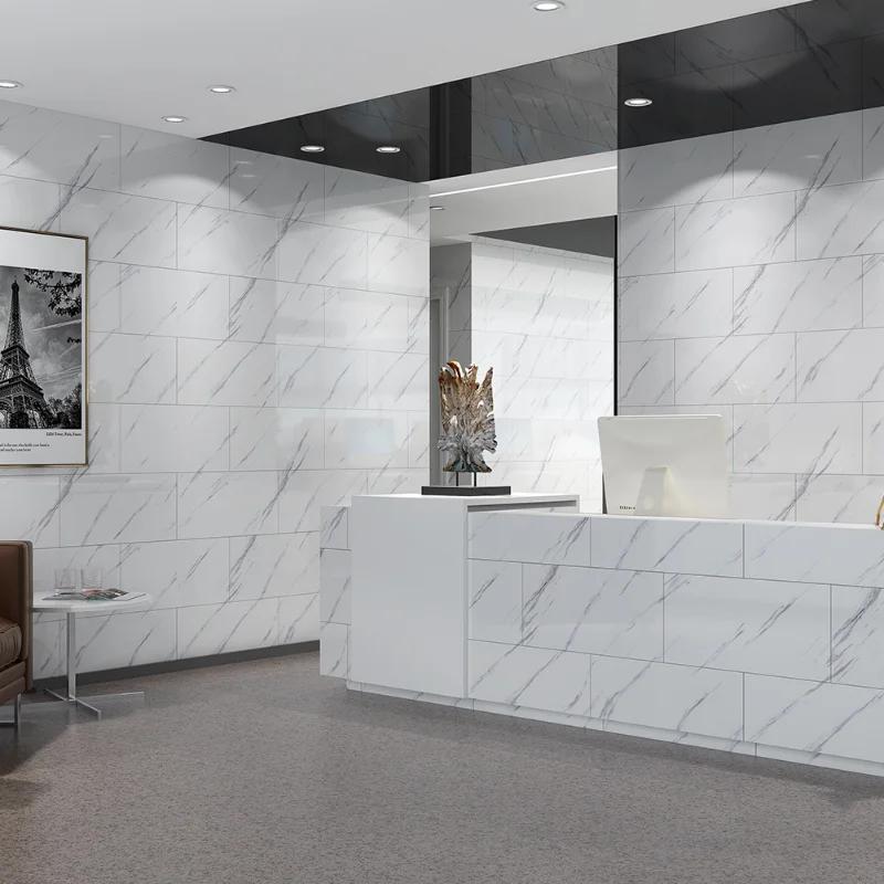 30X30cm Vinyl Self-adhesive Tile Wall Sticker for Bathroom Livingroom Decor for Wall Wallpaper Kitchen Waterproof Foor Sticker