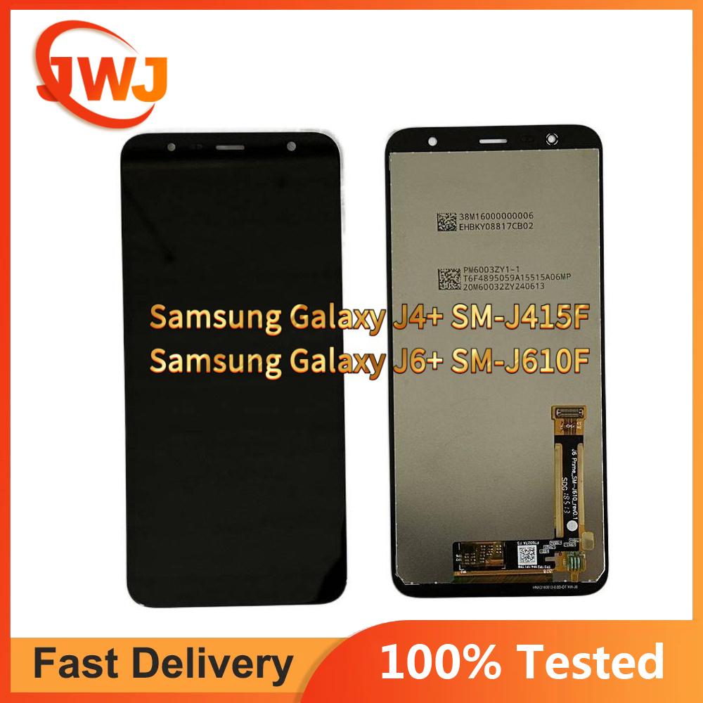 

Полная сборка LCD-экрана и сенсорного стекла для Samsung Galaxy J4+ J4 PLUS J6 PLUS SM-J415F