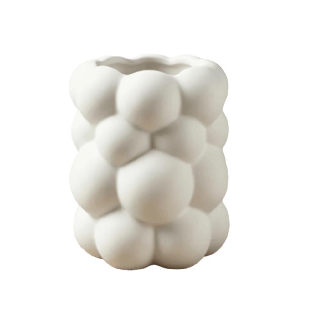 Cloud-shaped Pencil Holder Nordic Style Desktop Organizer Container Flower Vase Home Decor
