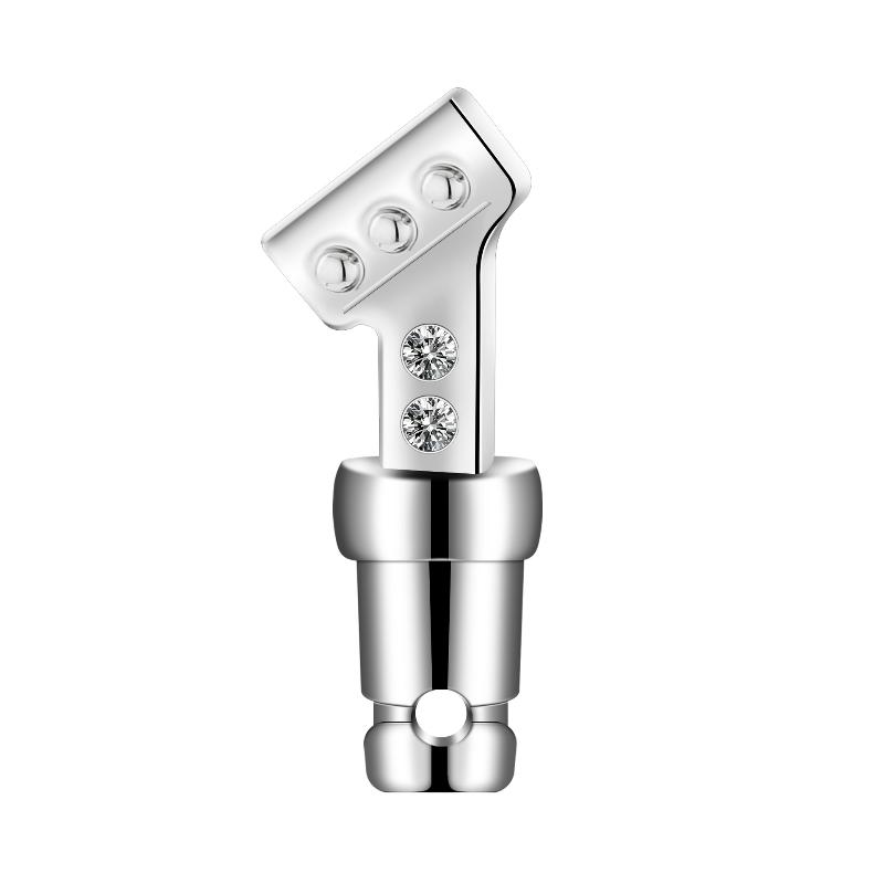 1/3 Stück DIY Bastelarbeiten Ersatz Stiftköpfe Legierung Wiederverwendbar Diamond Painting Stiftspitzen Punkt Bohrstiftköpfe