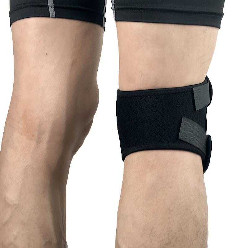 Black Tech Double Patella Knee Braces! Adjustable, Stable, Unisex. Ideal for Basketball & cycling.Top Sports Protection!