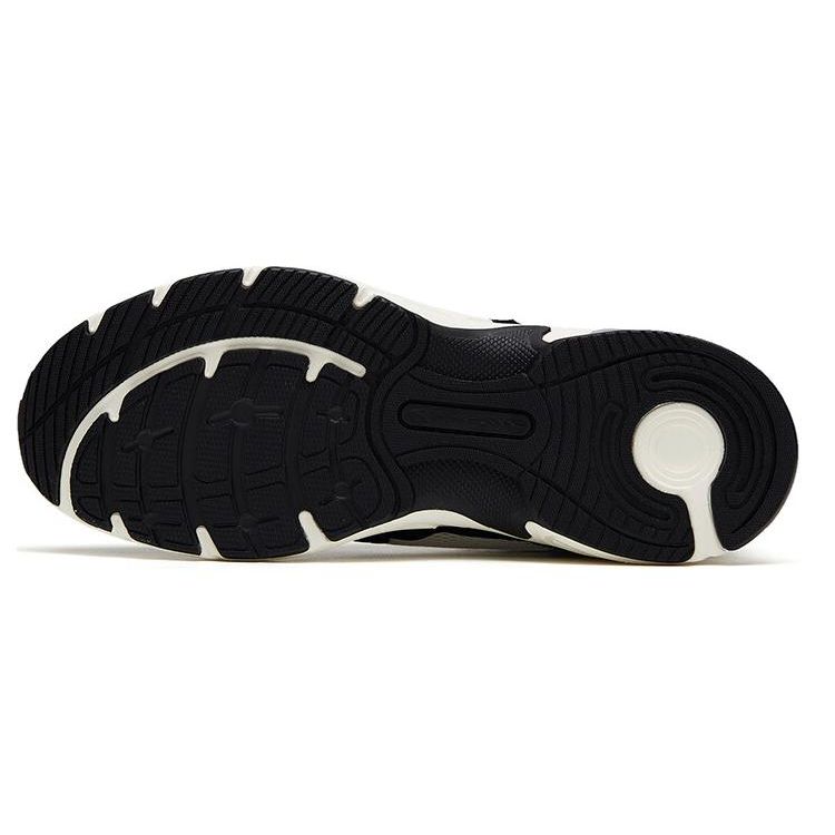 Anta Men Low Top Mesh Breathable Cushion Running Sneakers Black White Red 112315503-7