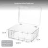 Transparent Compartment Storage Box, MultiSize, Toy & Block Organizer, PET Lid 4