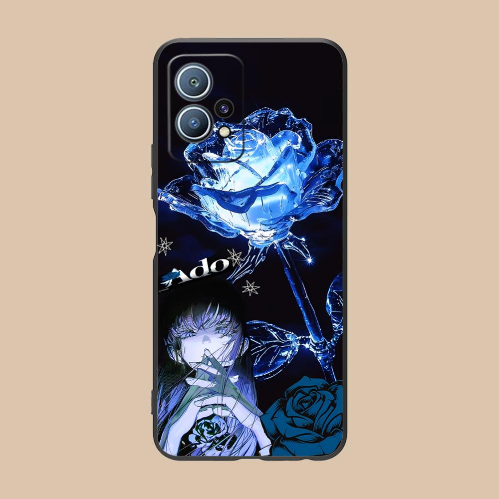 Ado Rose Anime Mobile Phone Case for Huawei P60 P50 P40 P30 P20 P10 P9 P8 Pro Lite Plus Colorful Printing Cover Luxury Pretty